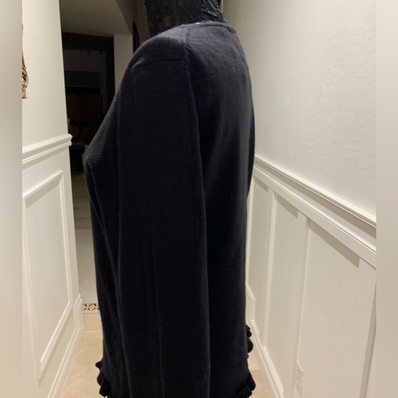 Michael Simon HALLOWEEN Ghost Sweater Blouse Size L - Picture 10 of 10